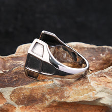 Sci-Fi/Trendy, 316L Stainless Steel, Star Wars, Tie Fighter Theme Ring - Unisex