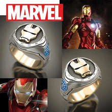 Trendy/Punk Style, Stainless Steel, Marvel, Iron Man / Tony Stark Theme Ring - Men's / Gents