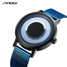 SINOBI, Creative, Designer Brand, Stainless Steel, Rotating, Quartz Watch - Men's/Gents, Water Resistant