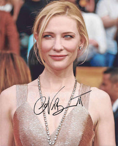 Signed/Autographed Digital Print, 8"x10", Cate Blanchett (Elizabeth, Robin Hood, Thor) Photo