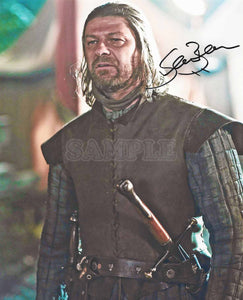 Signed/Autographed Digital Print, 8"x10", Sean Bean (Actor - Game of Thrones) Photo