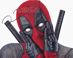 Signed/Autographed Digital Print, 10"x8", Ryan Reynolds (Deadpool) Photo