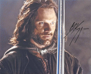 Signed/Autographed Digital Print, 10"x8", Viggo Mortensen (Aragorn, Lord of the Rings) Photo