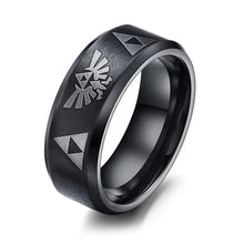 CAXYBB Stainless Steel The Legend of Zelda Triforce Ring - Gaming, Fantasy