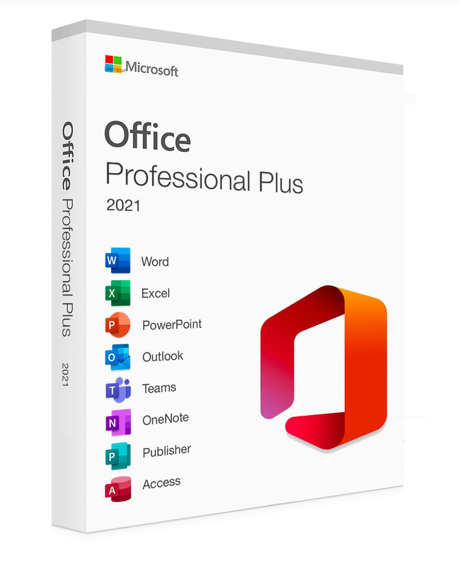 Genuine Microsoft Office 2021 Pro Plus E-mail Digital Activation Key/Code for PC