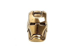 Trendy, 316L Stainless Steel, Marvel, Iron Man Helmet Theme Ring