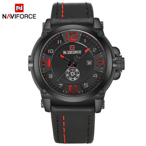 NAVIFORCE Business Style Stainless Steel Quartz Watch - Men's / Gents, Water Resistant