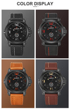 NAVIFORCE Business Style Stainless Steel Quartz Watch - Men's / Gents, Water Resistant