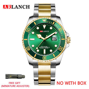 ARLANCH Luxury / Business, Stainless Steel, Analog, Quartz Watch - Men's / Gents, Water Resistant 30m