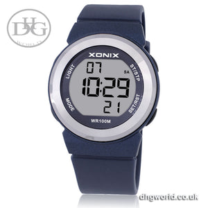 XONIX Sports, Fun, Digital Ladies / Women's Watch - Water Resistant (100m / 10 Bar), LED Display, Chronograph