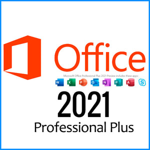 Genuine Microsoft Office 2021 Pro Plus E-mail Digital Activation Key/Code for PC