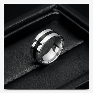 ZORCVENS Stylish / Trendy 316L Stainless Steel Ring - Men's / Gents