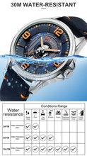 CURREN Sports / Designer Analog Quartz Watch - Men's / Gents, Water Resistant 30m