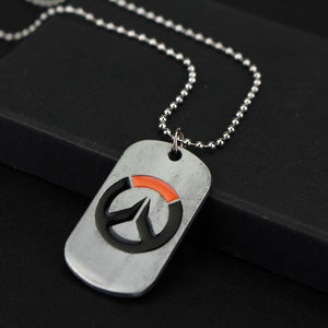 Overwatch Theme Dog Tag Style Unisex Pendant / Necklace - Men's / Women's - Gaming