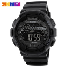 SKMEI Military Style Digital LED Mens Sports Watch - Water & Shock Resistant, Chronograph