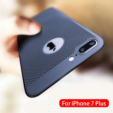 Luxury Ultra Thin Apple iPhone Breathable Hard PC Case - 7 8 X 11 12 13 XR XS SE S Plus Max