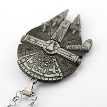 Classic/Trendy, Metal, Star Wars - Millennium Falcon / Star Ship Theme Pendant / Necklace - Unisex