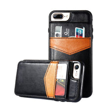 KISSCASE Retro Vertical PU Flip Leather Case for Apple iPhone (12, 11, X, XR, XS, 8, 7, 6, Plus, Max, Pro, SE) - Dirt Resistant, Card Holder