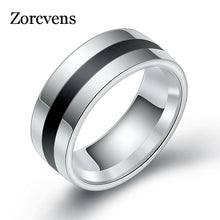 ZORCVENS Stylish / Trendy 316L Stainless Steel Ring - Men's / Gents