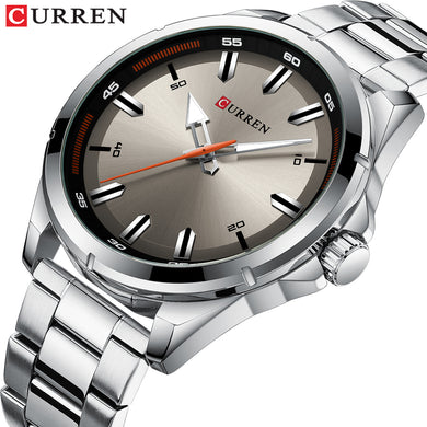 CURREN Professional Stainless Steel Japanese Quartz Analog Watch - Men's / Gents