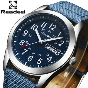 Readeel Luxury / Fashion, Stainless Steel Analog / Quartz Watch - Men's / Gents, Water Resistance 30m