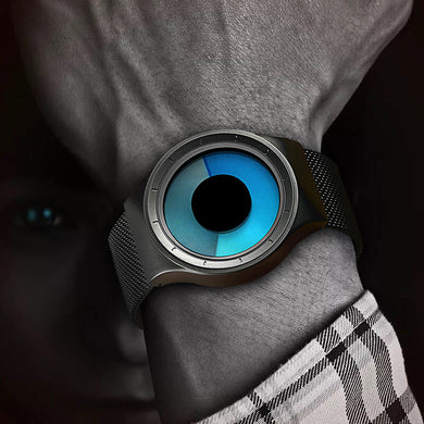 GEEKTHINK Creative / Futuristic Japanese Quartz Stainless Steel Watch - Men's / Women's / Unisex, Water Resistant
