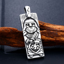 Classic, 316L Stainless Steel, Viking / Nordic / Odin Theme, Pendant / Amulet / Necklace