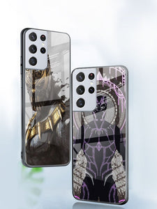 Marvel's, Black Panther, Tempered Glass Samsung Galaxy S21 Cases - 5G Plus Ultra