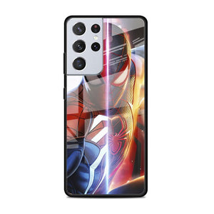 Marvel's, Spider-Man, Tempered Glass Samsung Galaxy S21 Cases - 5G Plus Ultra