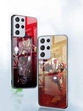 Marvel's, Iron Man, Tempered Glass Samsung Galaxy S21 Cases - 5G Plus Ultra