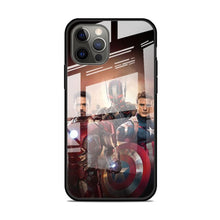 Marvel's, Iron Man, Tempered Glass Apple iPhone Cases - 13 12 Max Pro Mini