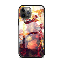 Marvel's, Iron Man, Tempered Glass Apple iPhone Cases - 13 12 Max Pro Mini
