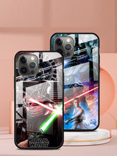 Star Wars Theme, Tempered Glass Apple iPhone Cases - 13 12 Max Pro Mini