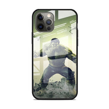 Marvel's, The Hulk, Tempered Glass Apple iPhone Cases - 8 7 6 Plus S