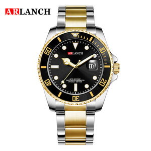 ARLANCH Luxury / Business, Stainless Steel, Analog, Quartz Watch - Men's / Gents, Water Resistant 30m