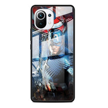 Marvel's, Captain America, Tempered Glass Xiaomi Smartphone Cases - Mi 11 i Pro Ultra Lite 5G