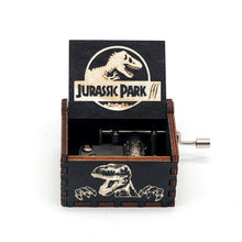 Vintage, Wooden Hand Cranked Music Box - Jurassic Park, Lion King, Zelda, Friends, HP, Godfather...