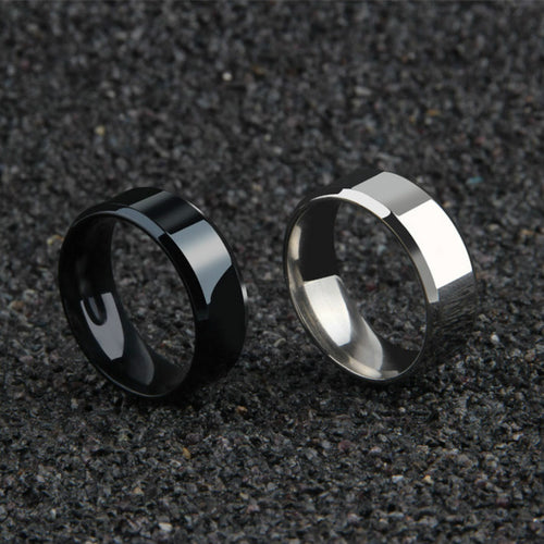 Elegant / Classic, Plain, Titanium Ring - Men's / Gents, Different Colours