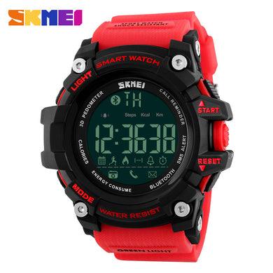 SKMEI 1227 Digital Sports Smartwatch - Unisex, Water Resistant 50m, Bluetooth, Call & App Reminder