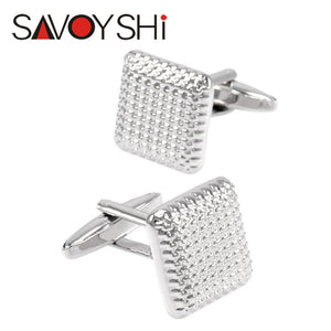 SAVOYSHI High Quality Classic Cufflinks - Men's / Links, Many Styles, Formal, Casual