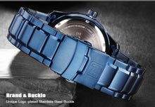 NAVIFORCE Military Sports Fashion Quartz Watch - Men's / Gents - Water Resistance, Stainless Steel