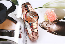 KEEP IN TOUCH Luxury Fashion Quartz Bracelet Dress Watch - Ladies / Women's, Water Resistant, Rhinestone