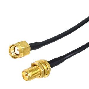 3M Wi-Fi / WiFi RP-SMA Male to Female Antenna Extension Cable - Routers / Wi-Fi Cards / Antennas