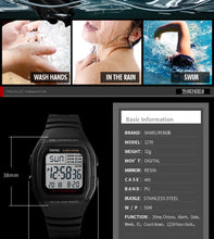 SKMEI Electronic Digital Sports Watch - Men's / Gents, Water Resistant (50m)