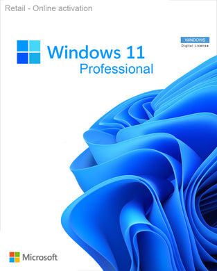 Original, Genuine Microsoft Windows 11 Professional Retail Activation Key / Code